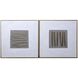 Pick Up Sticks 48 X 48 inch Hand Painted Art, Set Of 2